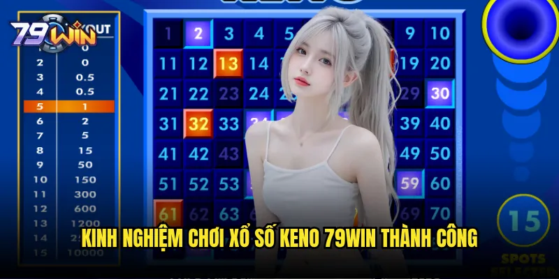 Xổ số keno tại 79win có gì đặc biệt so với các nhà cái khác? 3 Kinh nghiệm chơi xổ số keno 79win thành công